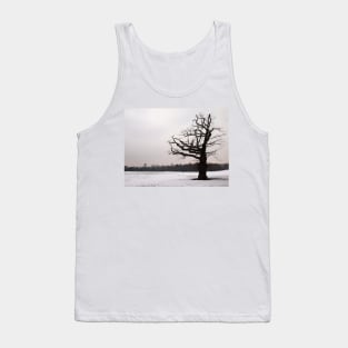 Winter Oak in Morden Park, London Tank Top